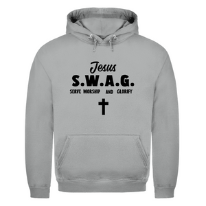 Herren Hoodie jesus swag