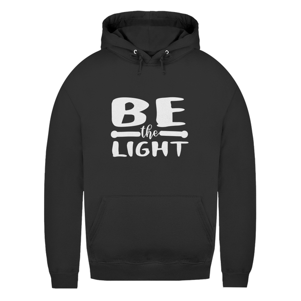 Damen Hoodie be the light