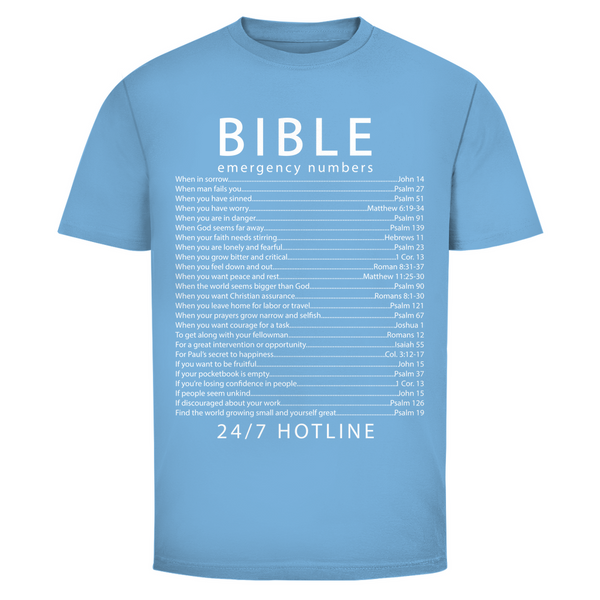 Herren T-Shirt bible