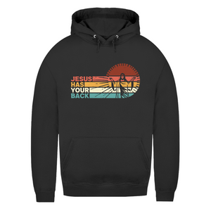 Damen Hoodie jesus has your back