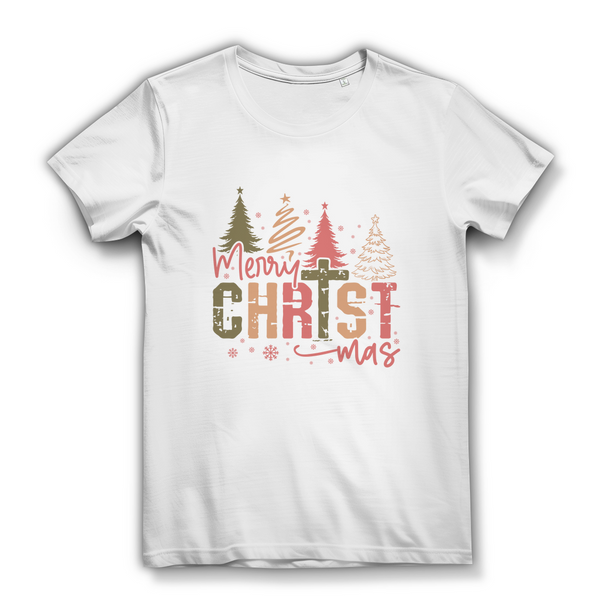 Damen Bio T-Shirt merry christmas