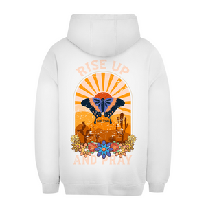 Unisex Oversize Hoodie rise up and pray