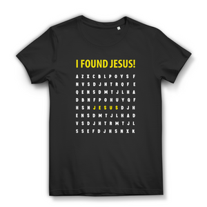 Damen Bio T-Shirt i found jesus
