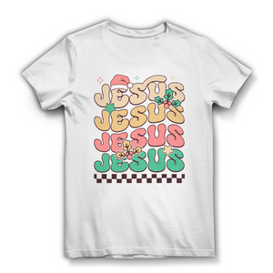 Damen  T-Shirt jesus weihnachtsmotiv
