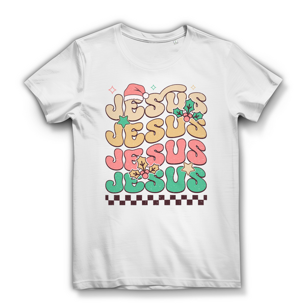 Damen Premium Bio T-Shirt jesus weihnachtsmotiv