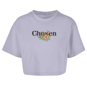 Damen Oversize Crop Top chosen