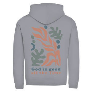 Zipper Hoodie god is good all the time
