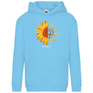 Kinder Hoodie der mich stark macht philipper 4.13