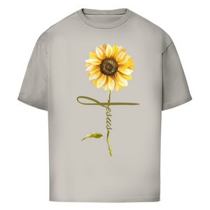Oversize T-Shirt jesus sonnenblume