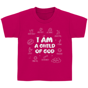 Kinder  T-Shirt i am a child of god