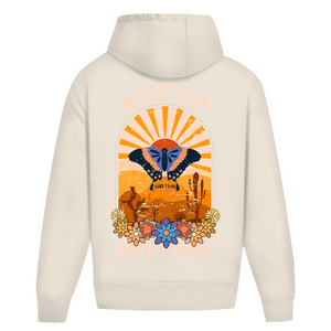 Oversize Hoodie Ohne Kordel rise up and pray