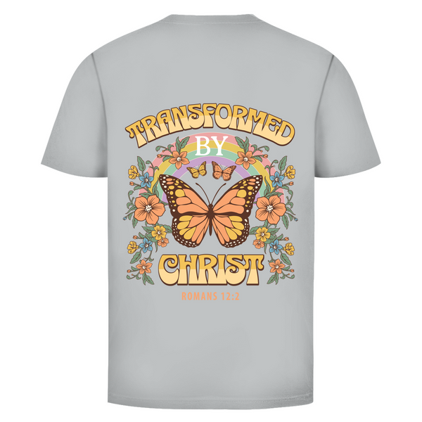 Herren T-Shirt transformed by christ romans 12:2