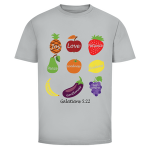Herren T-Shirt Joy Love Patience galatians 5:22