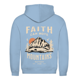 Herren Hoodie faith can move mountains matthew 17:20