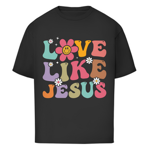 Oversize T-Shirt love like jesus retro