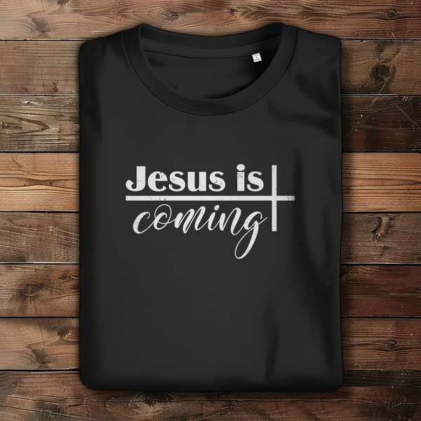 Damen Bio T-Shirt jesus is comig