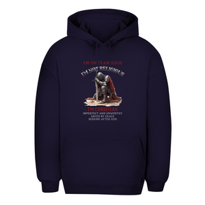 Unisex Oversize Hoodie i am christian
