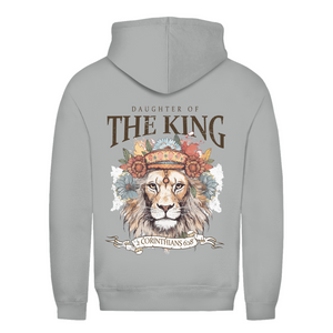 Damen Hoodie daughter of the king 2 corinthians 6:18