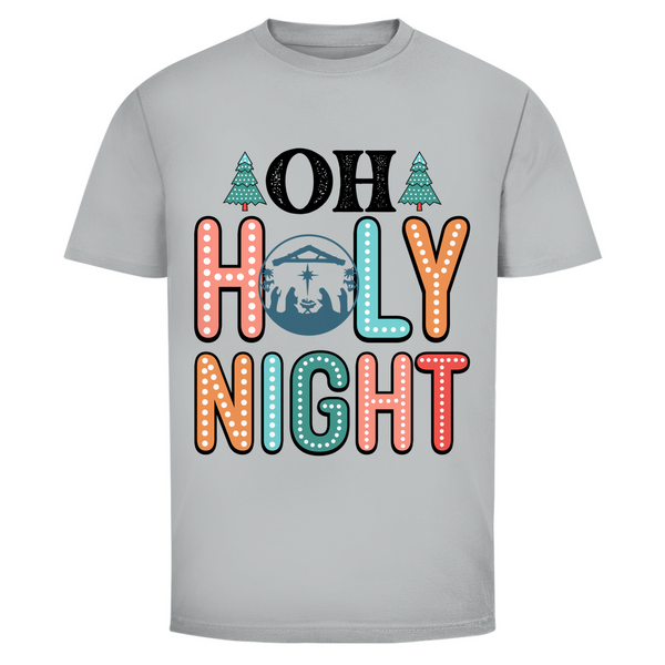 Herren T-Shirt oh holy night