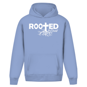 Oversize Hoodie Ohne Kordel rooted in christ
