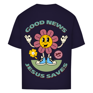 Oversize T-Shirt good news jesus saves