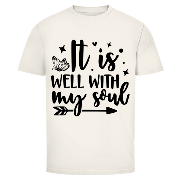 Herren T-Shirt it is well with my soul