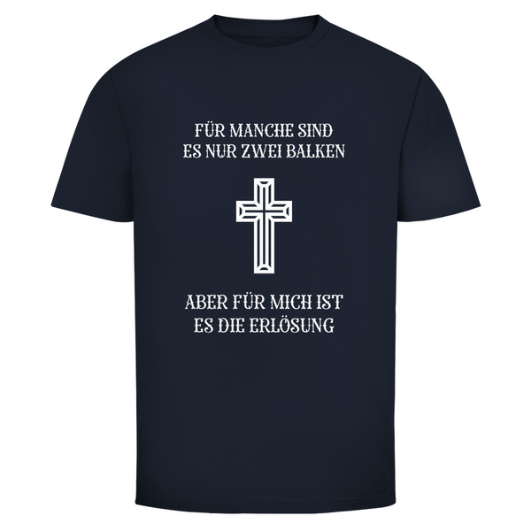 Herren T-Shirt für mich es die erlösung