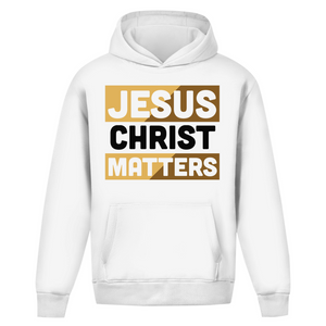 Oversize Hoodie Ohne Kordel jesus christ matters
