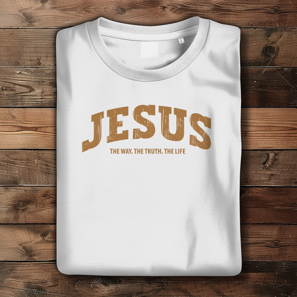 Damen  Bio T-Shirt jesus the way the truth the life