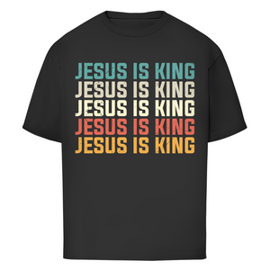 Oversize T-Shirt jesus is king vintage