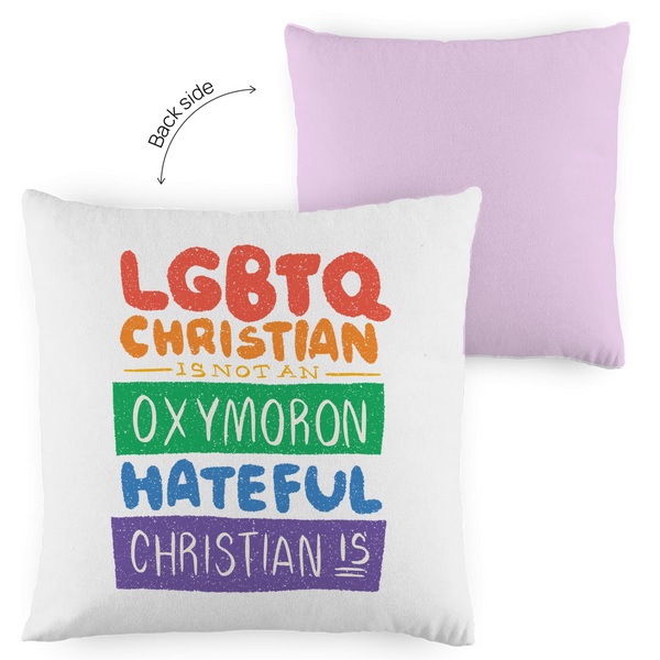 Kopfkissen zweifarbig lgbt christlich