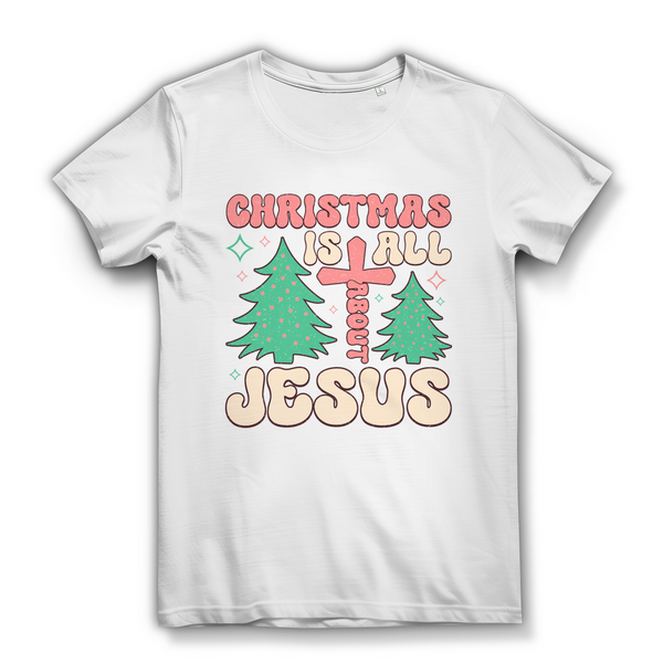 Damen Bio T-Shirt christmas is all about jesus