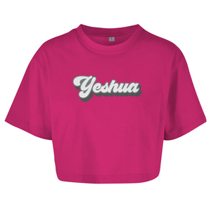 Damen Oversize Crop Top yeshua