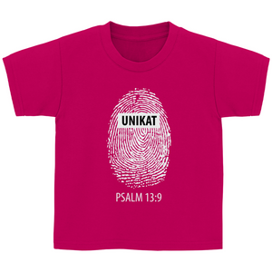 Kinder T-Shirt unikat psalm 13:9