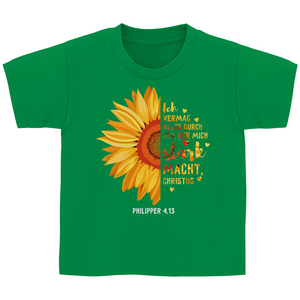 Kinder T-Shirt der mich stark macht philipper 4.13