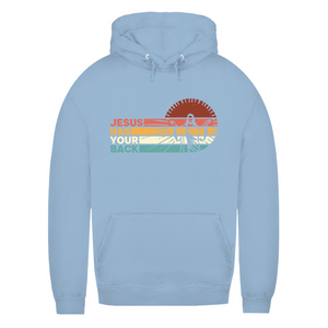 Damen Hoodie jesus has your back