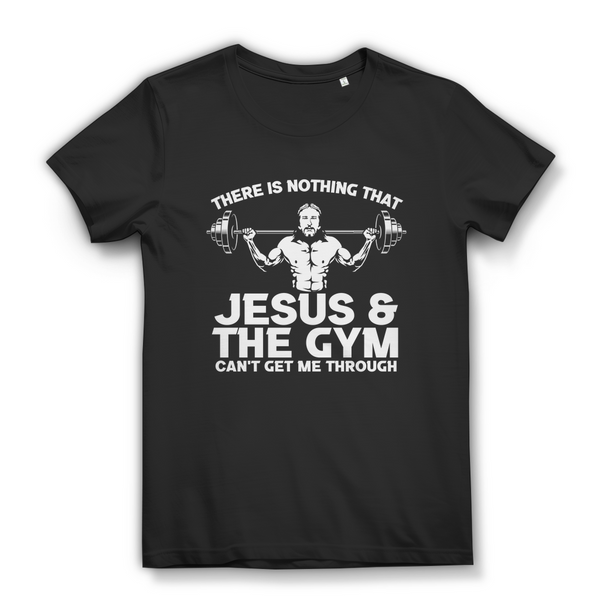 Damen Bio T-Shirt jesus and gym