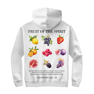 Herren Zipper Hoodie fruit of the spirit galatians 5:22-23
