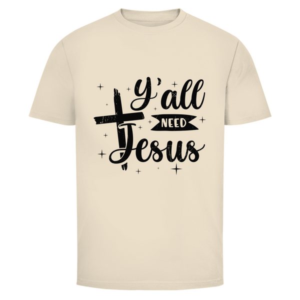 Herren T-Shirt all you need jesus