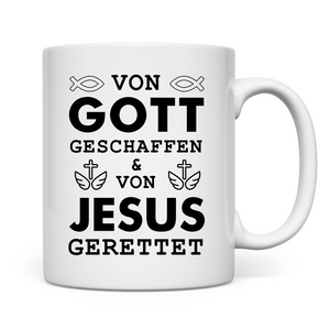 Tasse von gott geschaffen