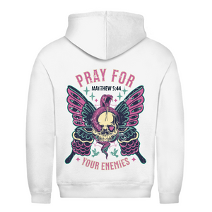 Herren Hoodie pray for your enemies matthew 5:44