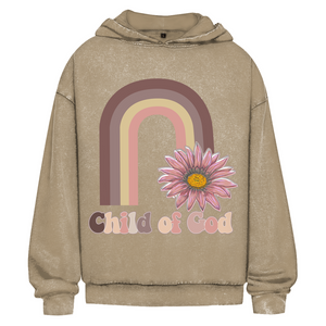 Oversize Washed Hoodie child of god