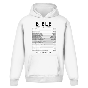 Oversize Hoodie Ohne Kordel bible