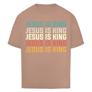 Oversize T-Shirt jesus is king vintage