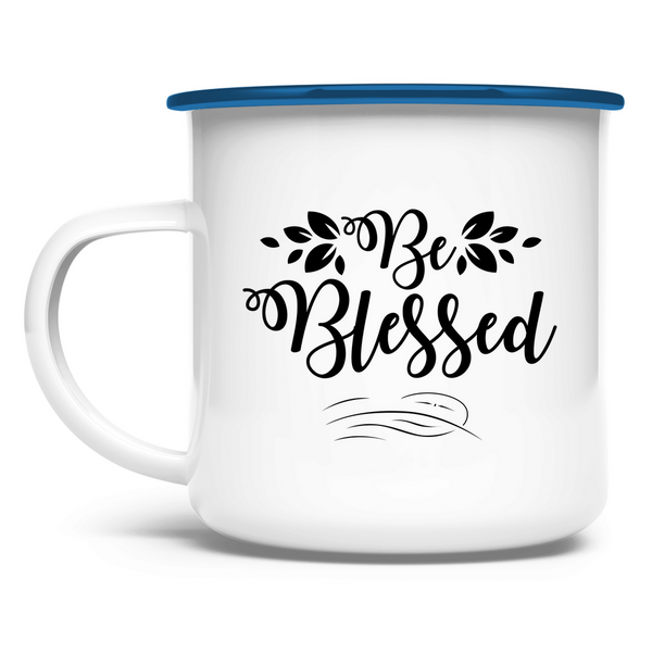 Emaille Tasse be the light for all mathew 5:16