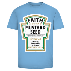 Herren T-Shirt nothing shall be impossible matthew 17:20