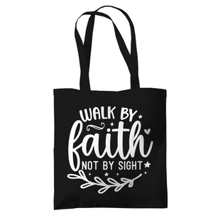 Tragetasche walk by faith