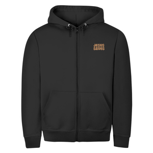 Zipper Hoodie jesus saves john 3:16-17