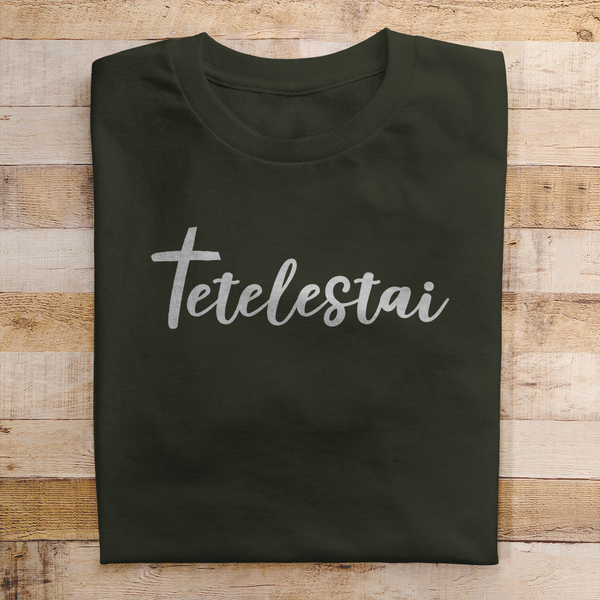 Herren T-Shirt tetelestai