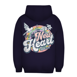 Unisex Oversize Hoodie new heart ezekiel 11:19